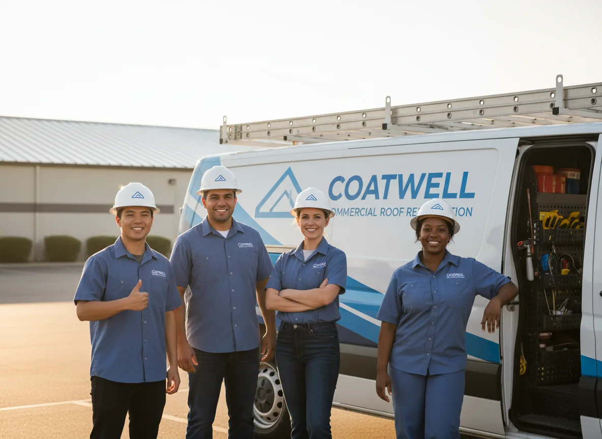 Commercial roof coating company in Larwill, IN